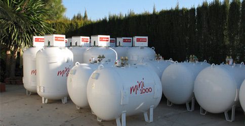 Cepsa - Gasóleos Alicantinos cilindros de gas